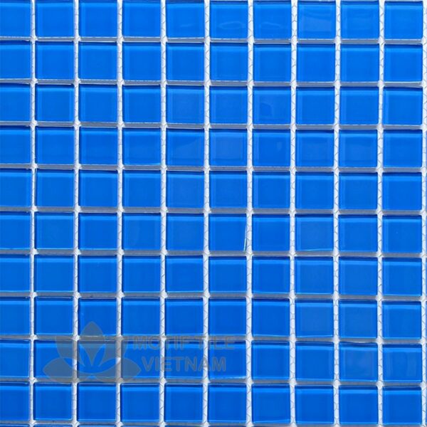 Gạch mosaic thủy tinh 25x25x4mm MT-MH 2527