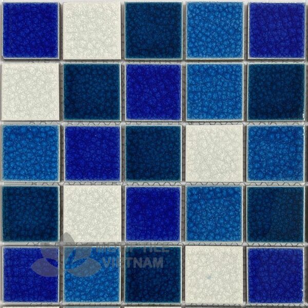 Gạch mosaic gốm sứ 48x48x6mm MT-MHG 956