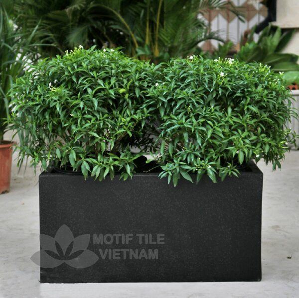 Chậu poly hình chữ nhật 60x30x30cm